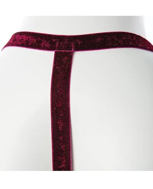 Thank Me Now INC Female Sex Toys Gender Fluid Sugar Coated Harness Raspberry Glitter Thank Me Now INC Female Sex Toys Gender Fluid Sugar Coated Harness Raspberry Glitter