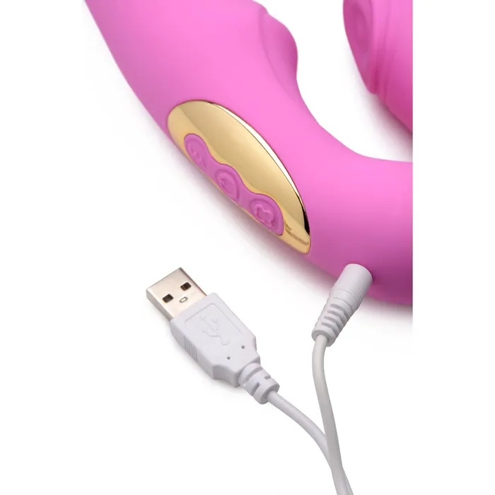 15X UPulse Pulse Vibe Strapless Strapon w Remote Pink Strap U Vibrators 15X UPulse Pulse Vibe Strapless Strapon w Remote Pink Strap U Vibrators