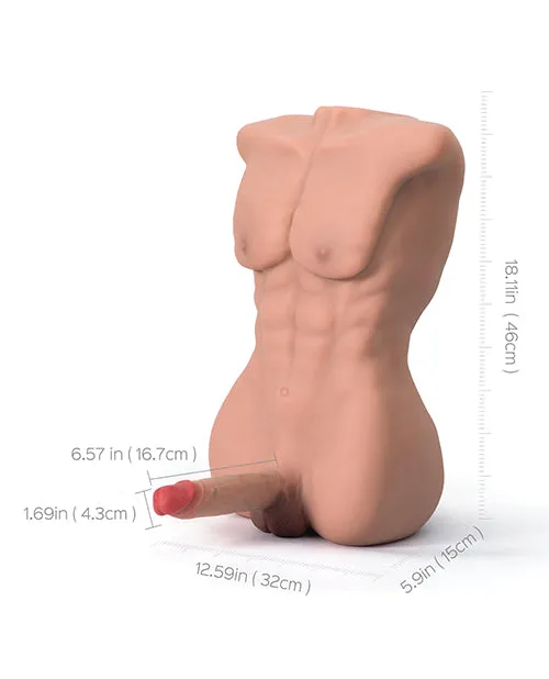 Male Sex Toys Uc Global Trade INChoney Play B Atlas Torso Male Sex Doll with Flexible Dildo