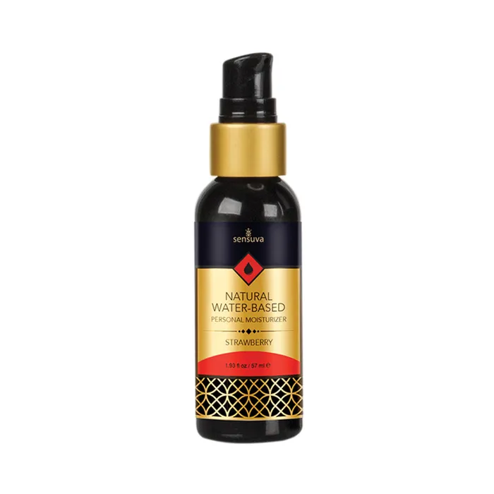 Sensuva Natural Waterbased Personal Moisturizer Strawberry 2 Fl Oz Bottle Sensuva Vibrators Sensuva Natural Waterbased Personal Moisturizer Strawberry 2 Fl Oz Bottle Sensuva Vibrators