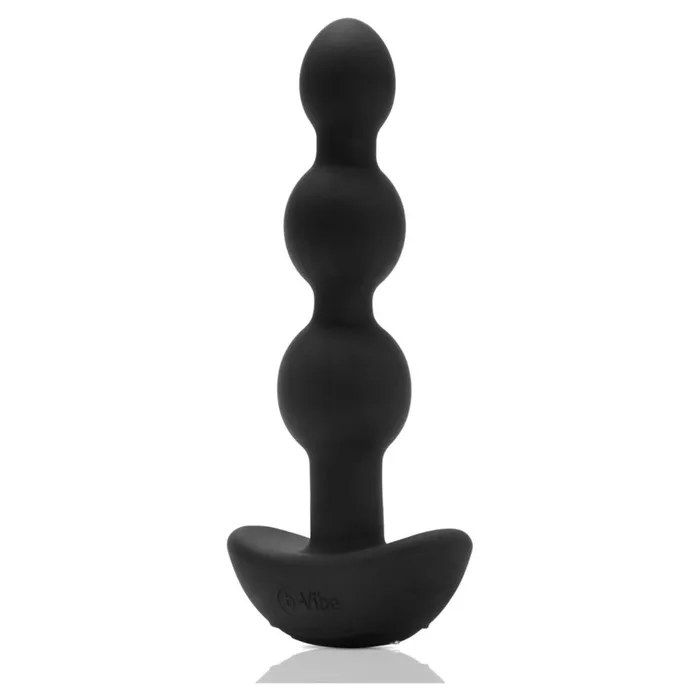 bVibe Anal bVibe Triplet Remote Control Anal Beads Black