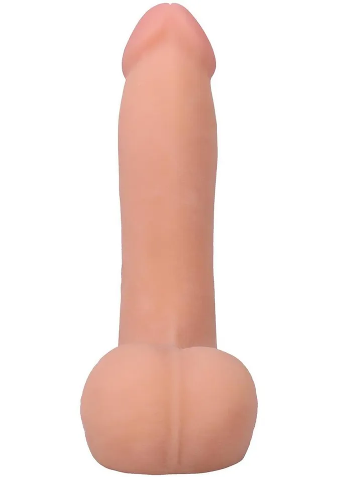 The Realistic Cock The Realistic Cock with Balls Ultraskyn Removable VacULock Suction Cup Dildos