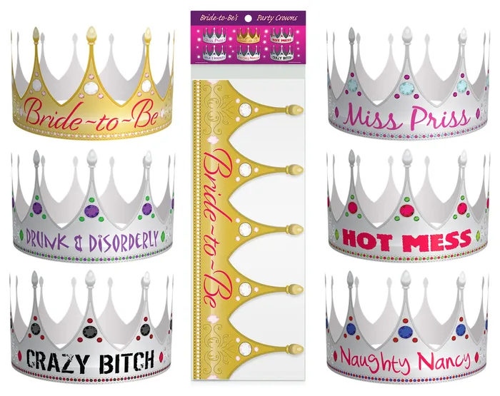 BridetoBe Party Crowns Kheper Games Vibrators
