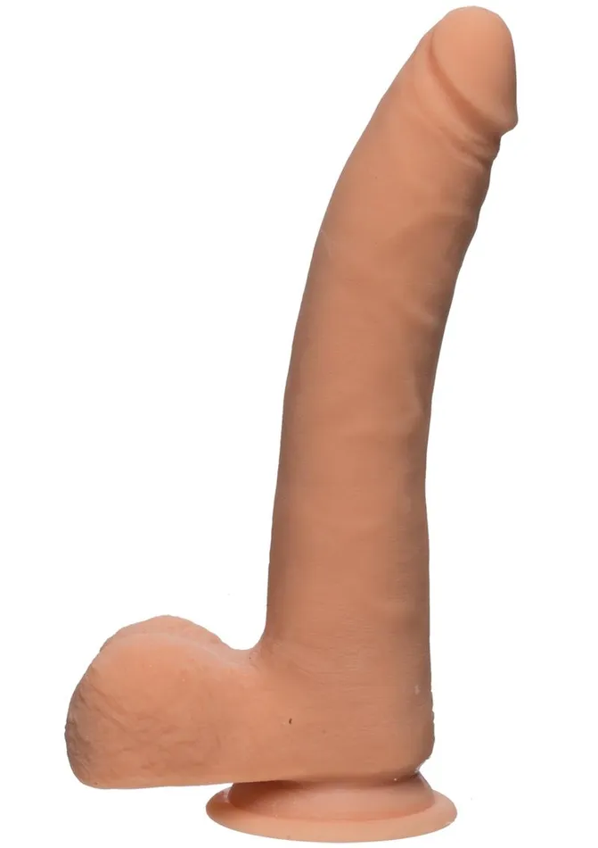 Female Sex Toys The D The D Realistic D Ultraskyn Slim Dildo with Balls
