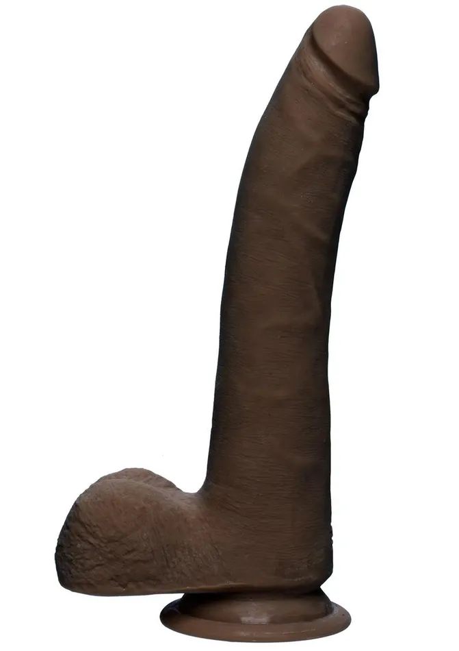 Female Sex Toys The D The D Realistic D Ultraskyn Slim Dildo with Balls