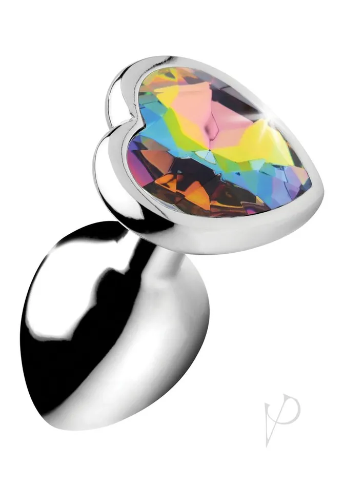 Anal Booty Sparks Booty Sparks Rainbow Prism Heart Anal Plug Small