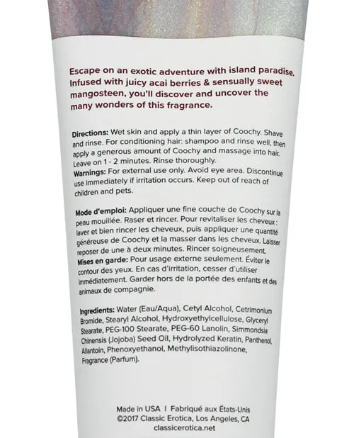 Coochy Female Sex Toys Coochy Shave Cream Island Paradise 125oz Coochy Female Sex Toys Coochy Shave Cream Island Paradise 125oz