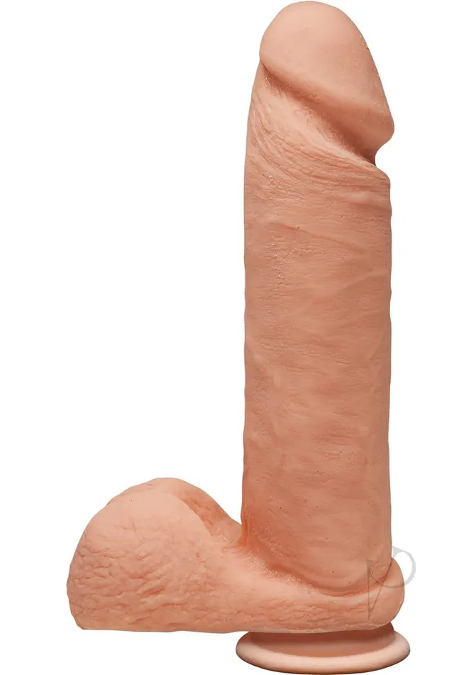 Dildos The D The D Perfect D Ultraskyn Dildo with Balls 8in Vanilla