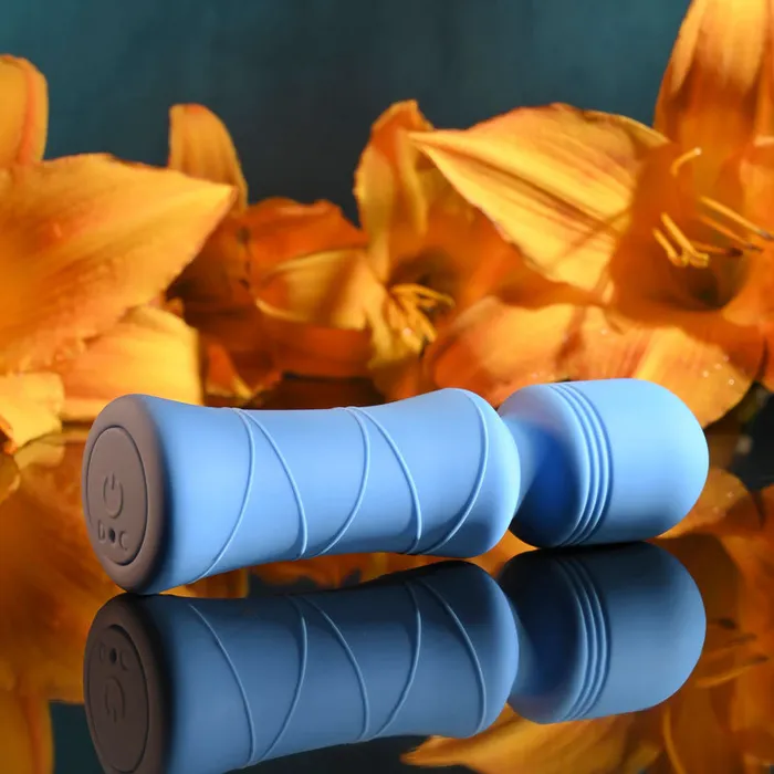 Evolved Out Of The Blue Mini Massager Wand Evolved Vibrators