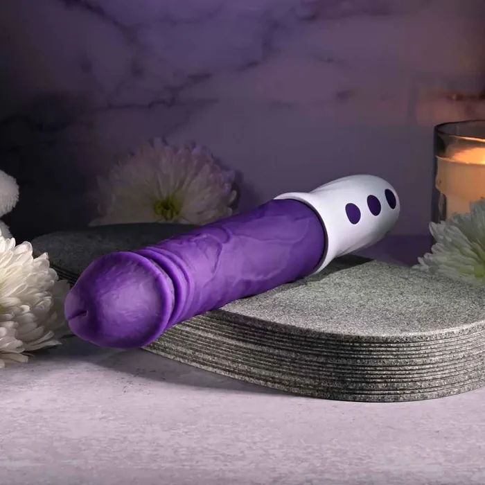 Evolved Vibrators Evolved PLUM THRUST Vibrating Dildo