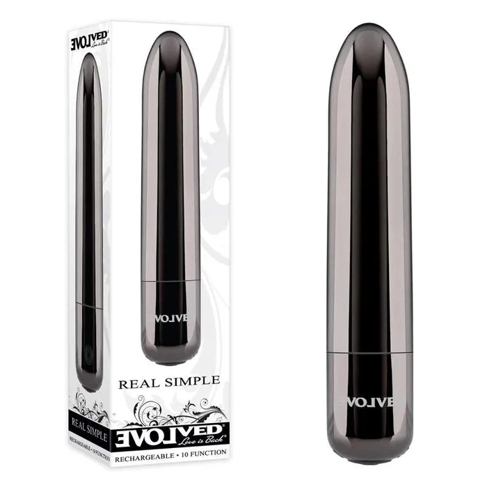 Evolved Vibrators Evolved REAL SIMPLE Bullet Vibrator 10cm