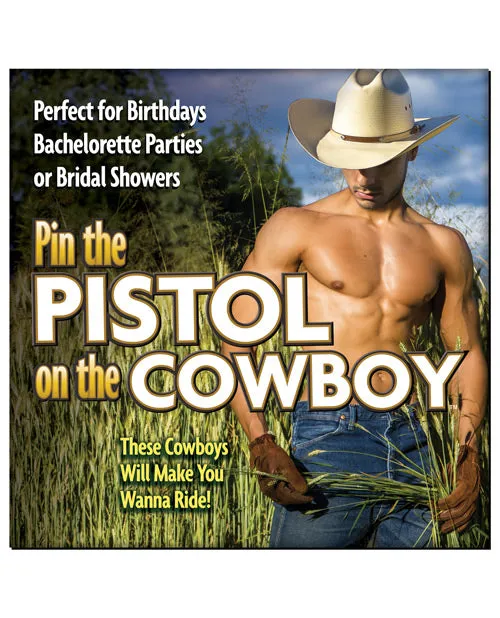 Female Sex Toys Adult Party And Games Pin The Pistol On The Cowboy Game