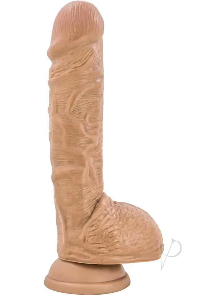 Female Sex Toys Coverboy Coverboy Your Personal Trainer Dildo with Balls 9in Caramel Female Sex Toys Coverboy Coverboy Your Personal Trainer Dildo with Balls 9in Caramel