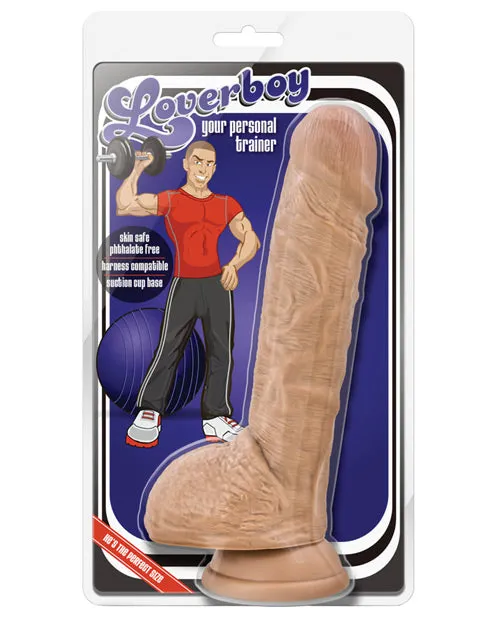 Female Sex Toys Coverboy Coverboy Your Personal Trainer Dildo with Balls 9in Caramel Female Sex Toys Coverboy Coverboy Your Personal Trainer Dildo with Balls 9in Caramel