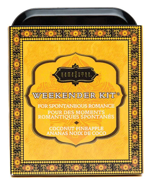 Gift Sets And Travel Kits Kama Sutra Weekender Kit Coconut Pineapple Couples