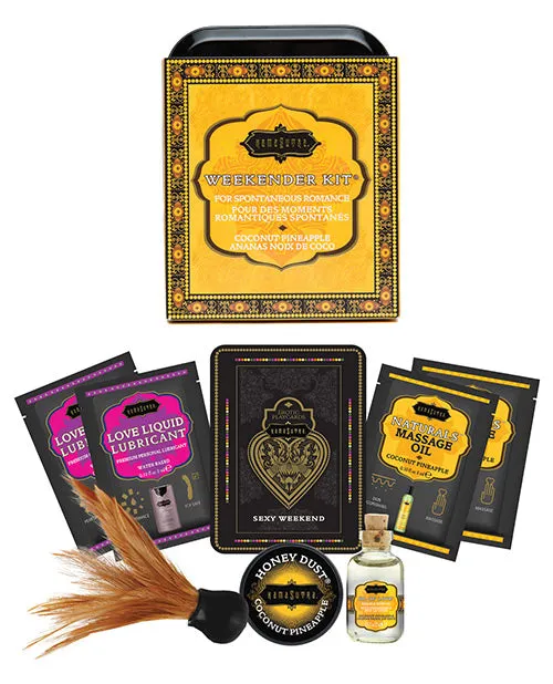 Gift Sets And Travel Kits Kama Sutra Weekender Kit Coconut Pineapple Couples