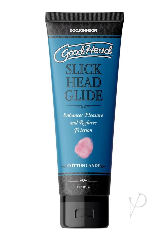 GoodHead Slick Head Glide Water Based Flavored Lubricant Cotton Candy 4oz Good Head Enhancers GoodHead Slick Head Glide Water Based Flavored Lubricant Cotton Candy 4oz Good Head Enhancers