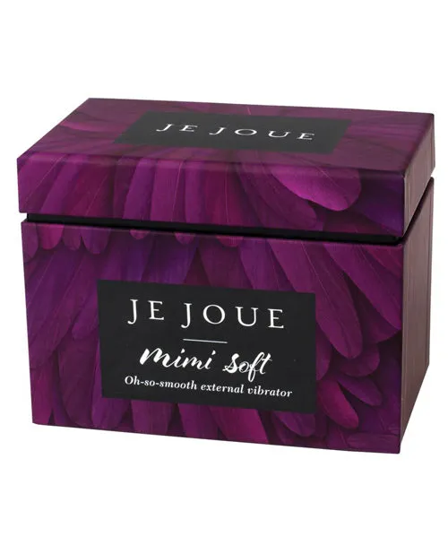 Je Joue Mimi Soft Clitoral Stimulator 5 Speed 7 Pattern Purple Je Joue Vibrators Je Joue Mimi Soft Clitoral Stimulator 5 Speed 7 Pattern Purple Je Joue Vibrators