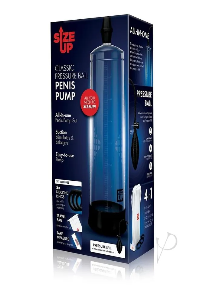 Male Sex Toys Size Up Size Up Classic Ball Penis Pump