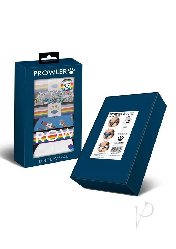 Prowler Prowler Pride Brief Collection 3 Pack XSmall Multicolor Female Sex Toys Prowler Prowler Pride Brief Collection 3 Pack XSmall Multicolor Female Sex Toys