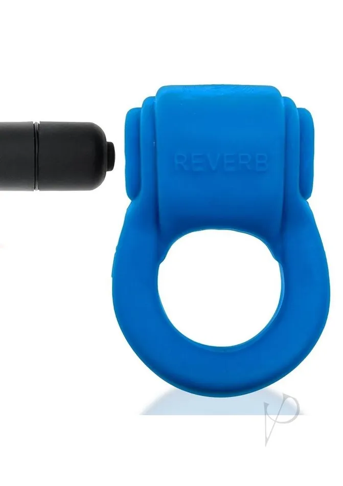 Revring Reverb Vibrating Cock Ring Teal Ice Hunkyjunk Couples