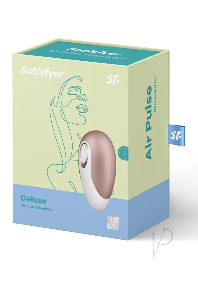 Satisfyer Deluxe Silicone Rechargeable Clitoral Stimulator Satisfyer Female Sex Toys