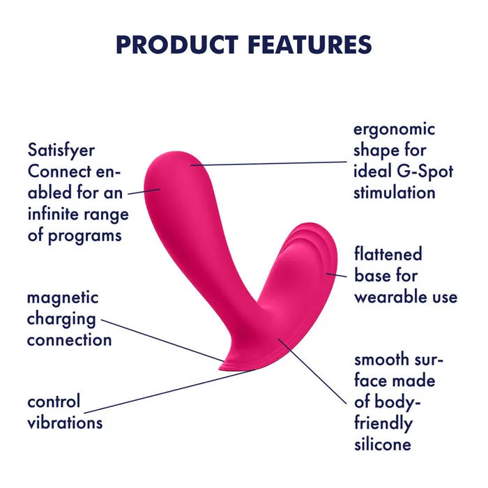 Satisfyer Vibrators Satisfyer Top Secret Wearable Vibrator with App