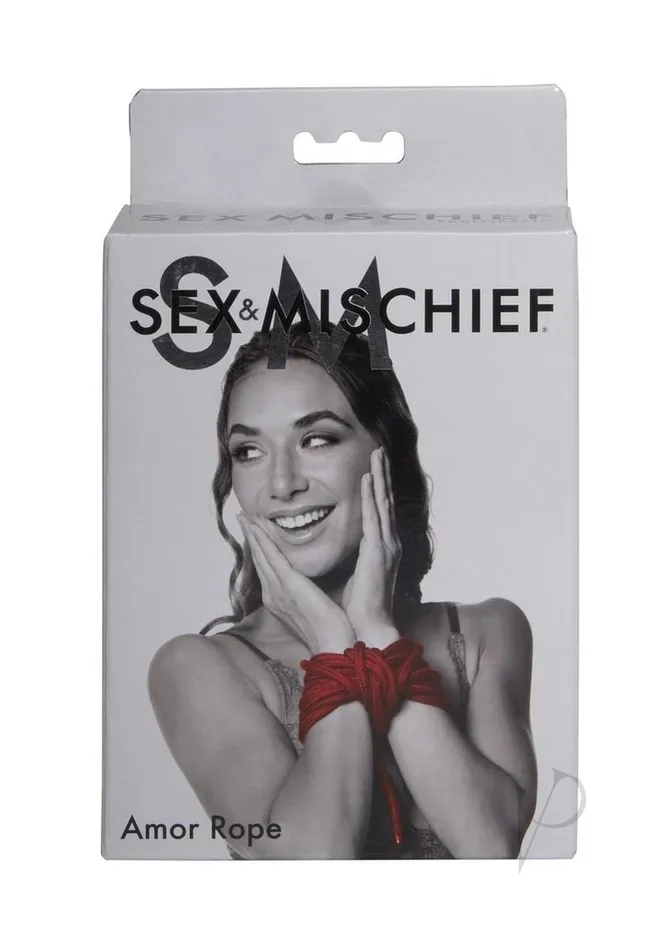 Sex And Mischief Vibrators Sex and Mischief Amor Rope Red