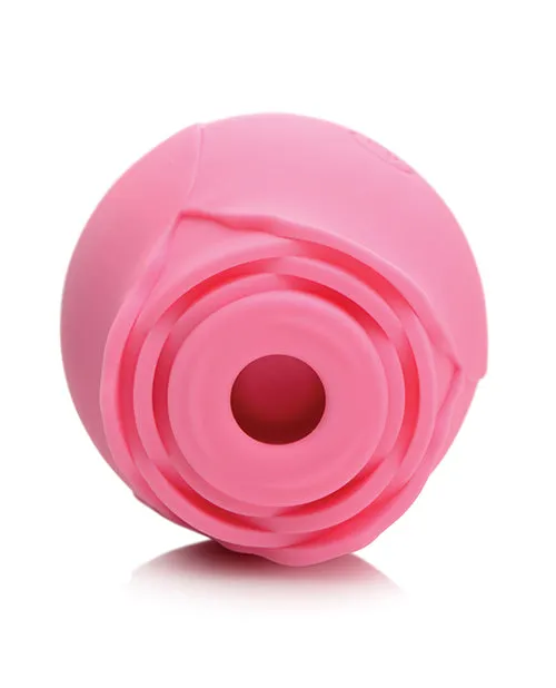 SimpleeDiscreet Vibrators Simplee Bloomgasm Wild Rose 10x Pink Suction Clit Stimulator