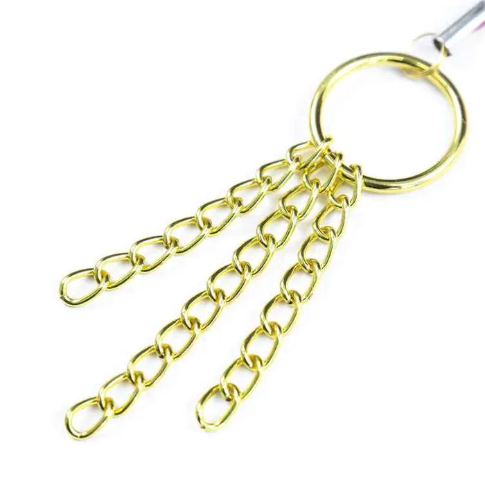 Wild Night Fantasies Vibrators Gold Chain Nipple Clamps