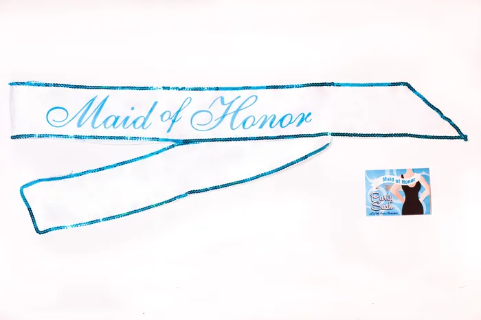 Anal Little Genie Maid of Honor Party Sash
