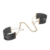 Desir Metallique Handcuffs Black Bijoux Indiscrets Anal