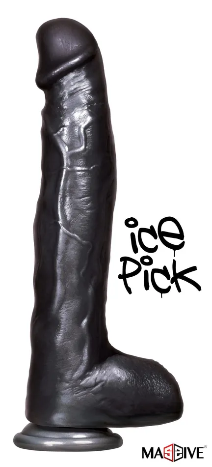 Dildos Bbc Big Black Cock Icepick 12 Inch Icon Brands