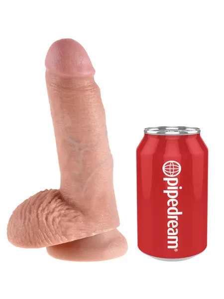 Dildos Pipedream Products King Cock 7 in Cock With Balls Flesh