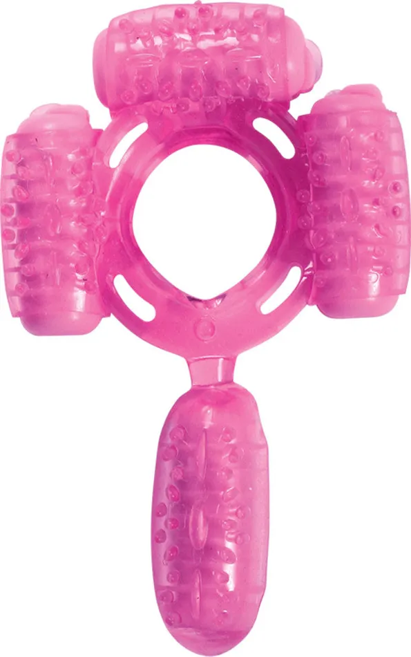 Humm Dinger Super Squad With 4 Motors Magenta Hott Products Female Sex Toys