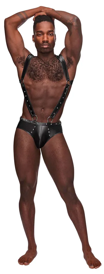 Male Power Anal Uranus Small Medium Black