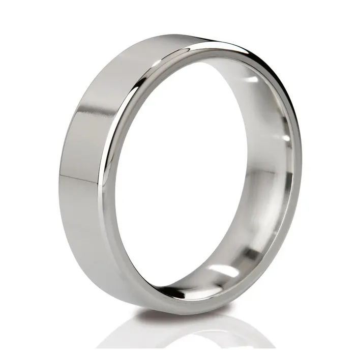 MyStim MyStim Duke Stainless Steel Polished Cock Ring Male Sex Toys