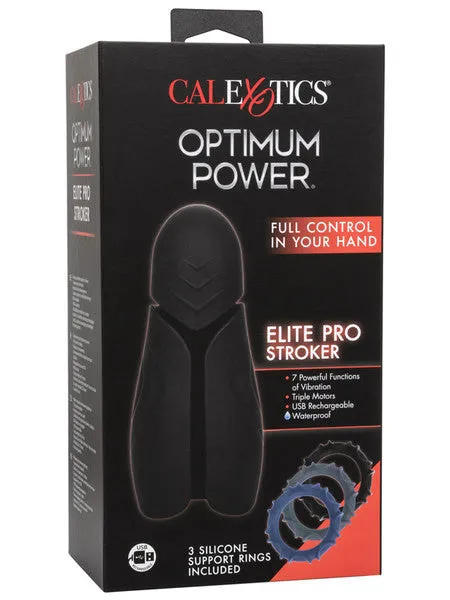 Optimum Power Elite Pro Stroker CalExotics Male Sex Toys Optimum Power Elite Pro Stroker CalExotics Male Sex Toys
