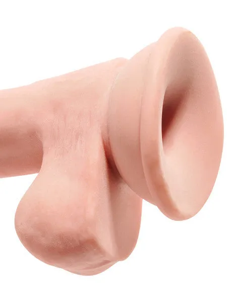 Pipedream Products King Cock Plus 65 inTriple Density Cock with Balls Dildos