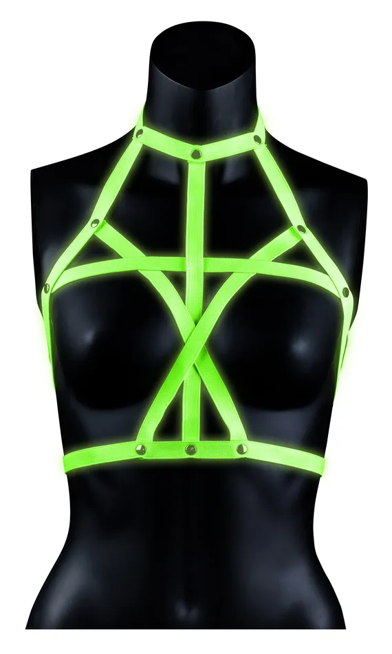 Sale Bra Harness Largexlarge Glow in the Dark Female Sex Toys