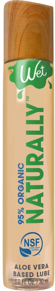 Wet 95 Organic Naturally Aloe Based Lubricant 1 Oz Wet Lubricants