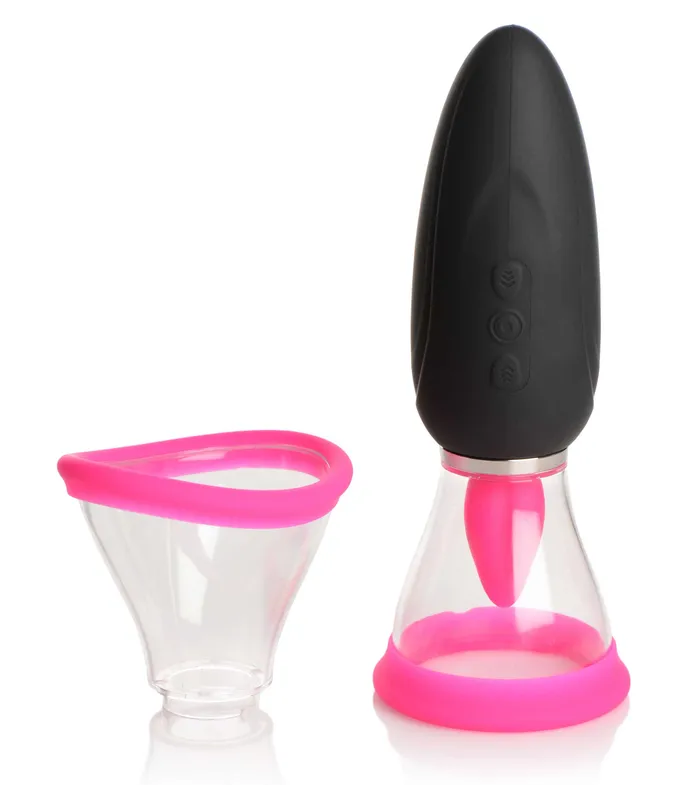 10X Mini Silicone Licking and Sucking Stimulator XR Brands Female Sex Toys