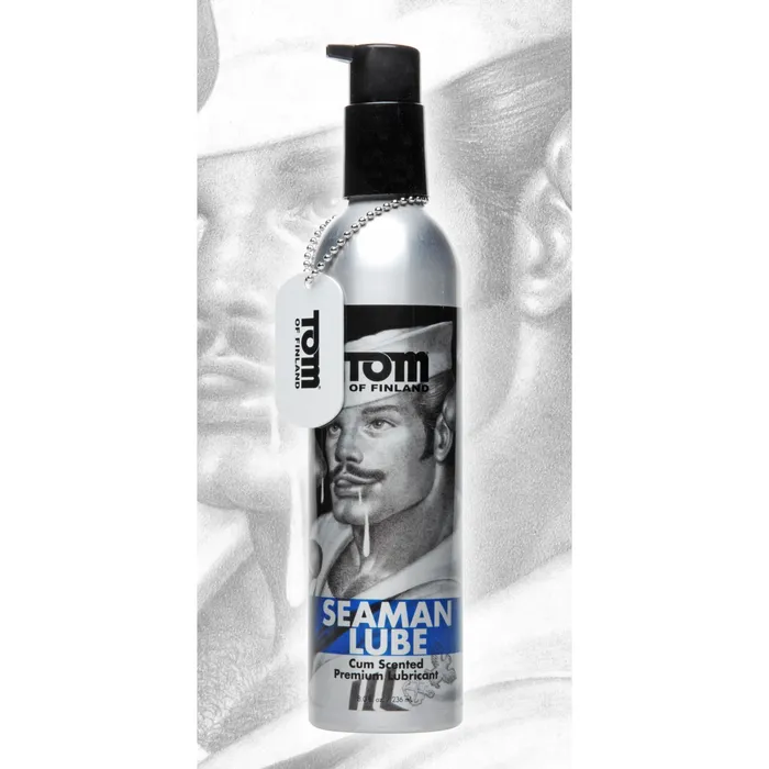 Anal XR Brands Tom of Finland Seaman Lube 8 oz