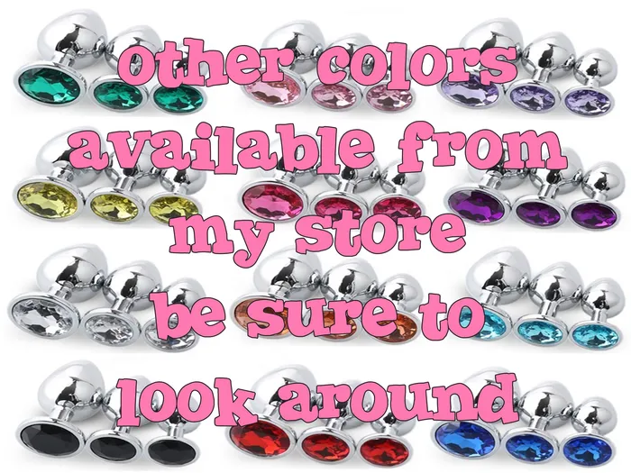 Plug Emporium Anal Aquamarine Round Crystal Butt Plug