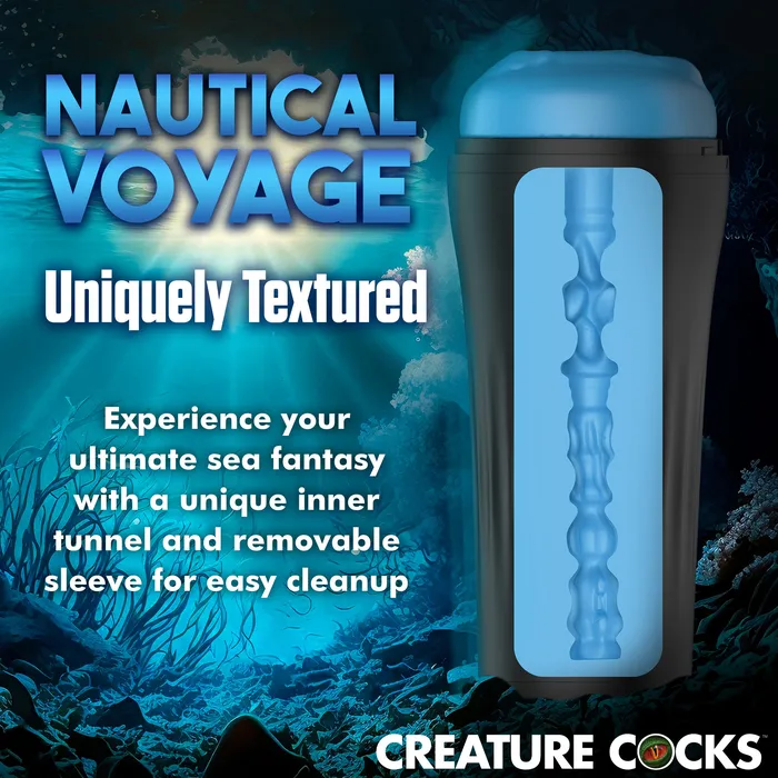 XR Brands Pussidon Sea Monster Stroker Male Sex Toys