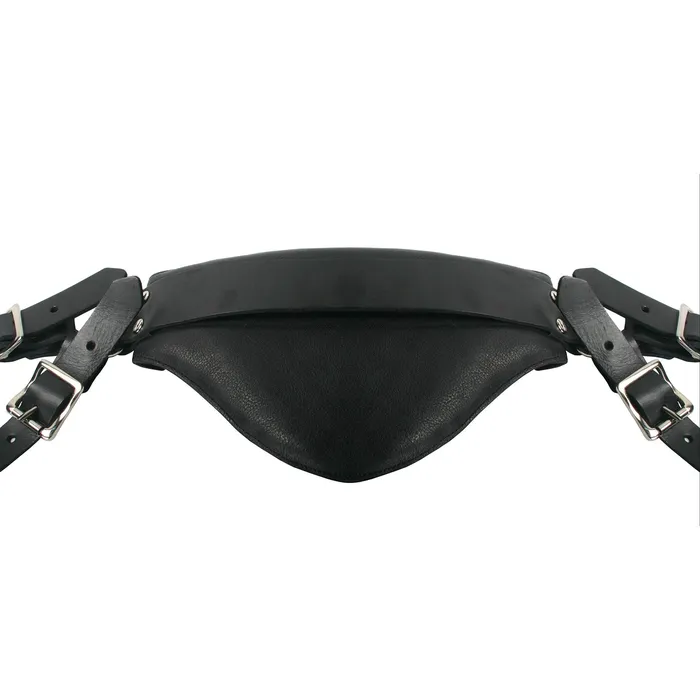 XR Brands Restraints Strict Leather Sling and Stirrups