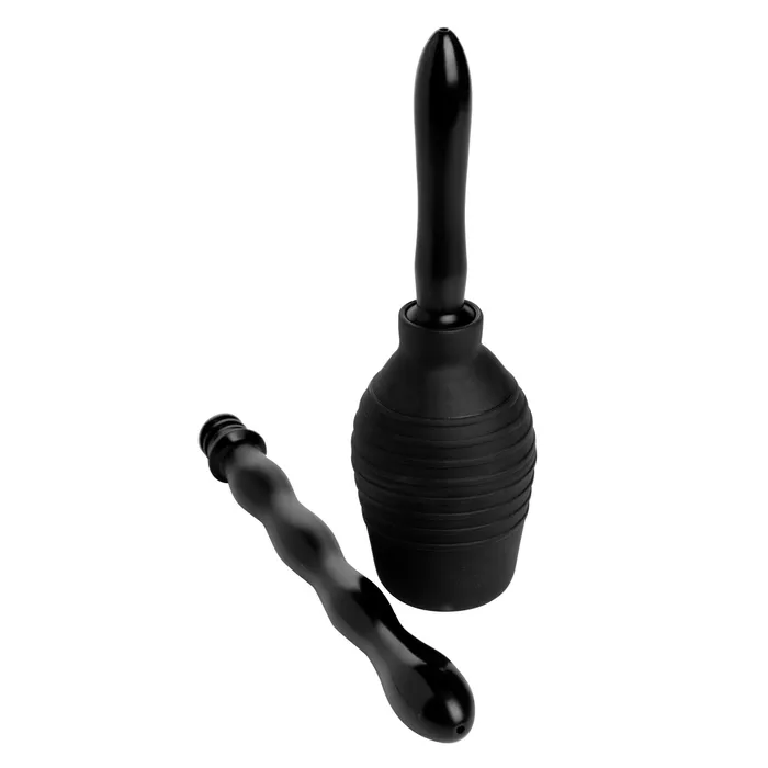 XR Brands Smooth Cleanse Double Tip Enema Bulb System Anal